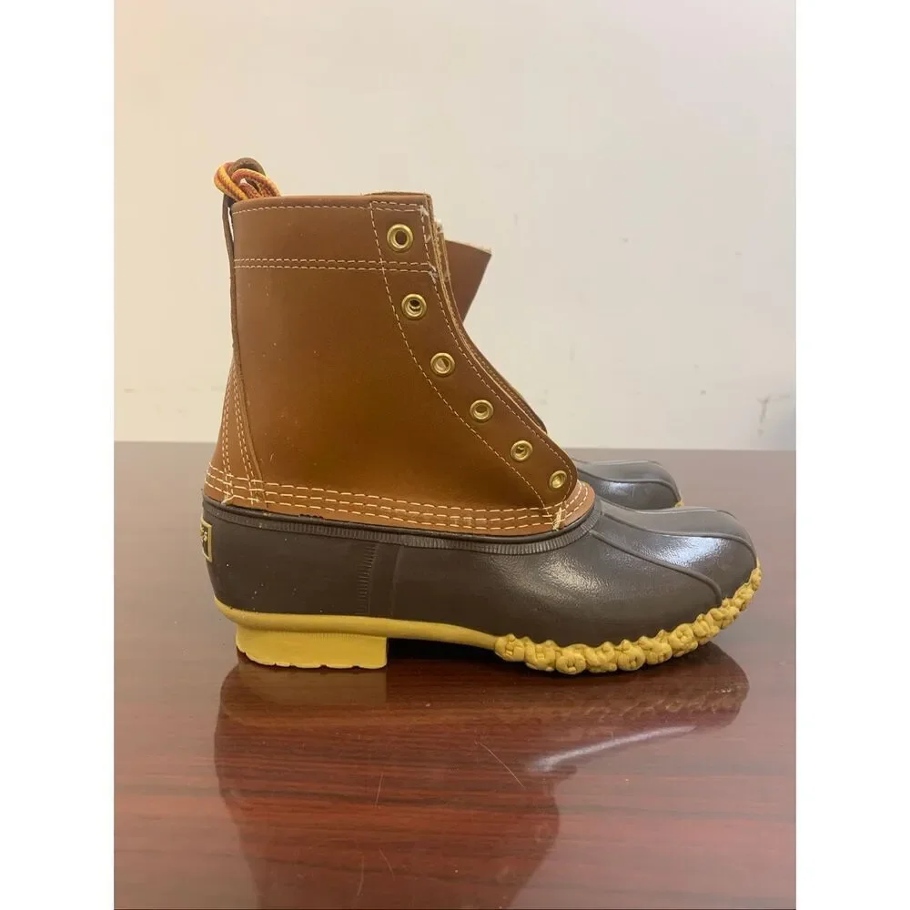 LL Bean Brown Leather 8